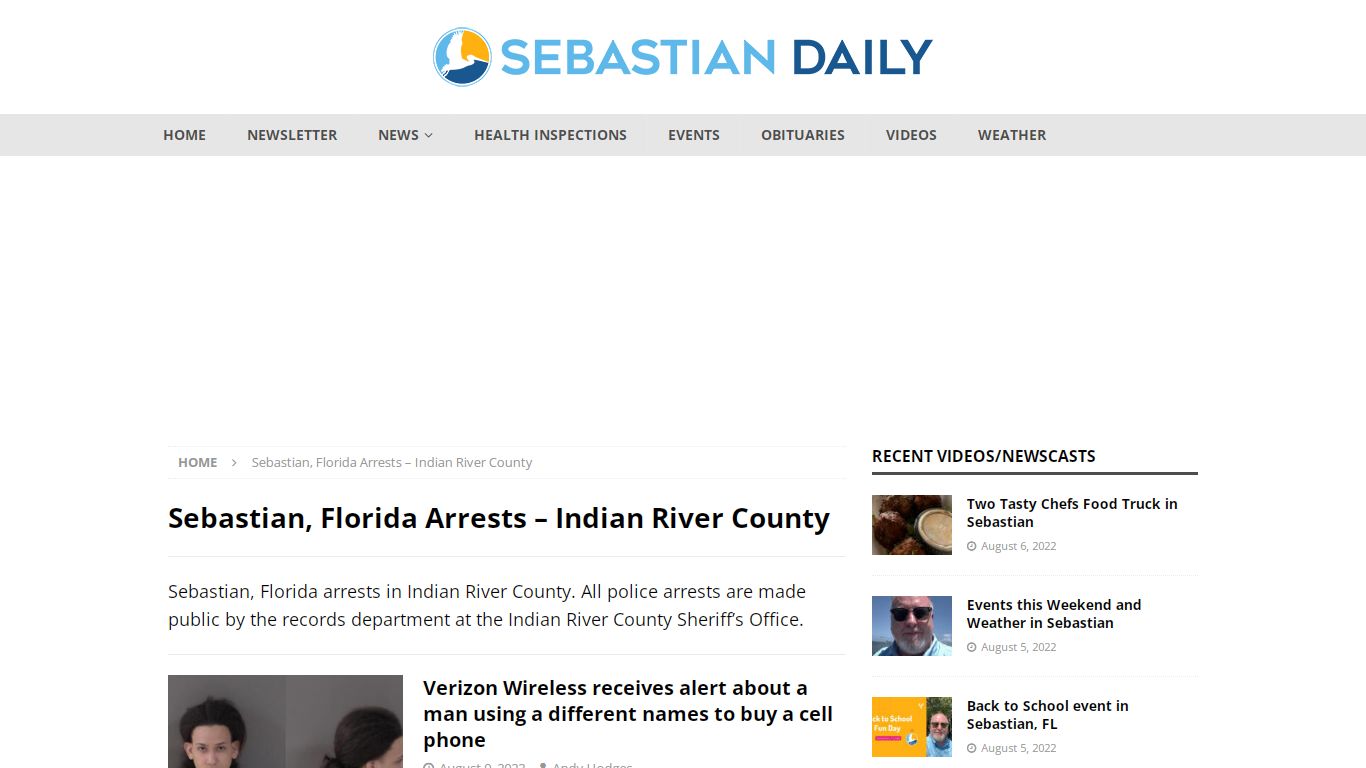 Sebastian, Florida Arrests - Indian River County ...